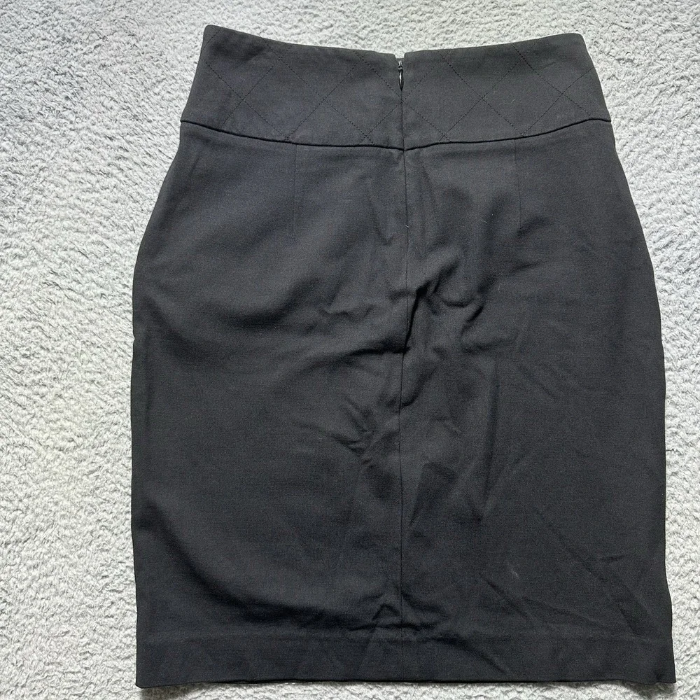 Cabi Black Pencil Skirt with Pockets Style #739‎ Size 6 Academia Work Officewear